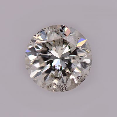 1.86 Carat Round Diamond, G, I1