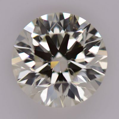 3.53 Carat Round Diamond, K, VS2